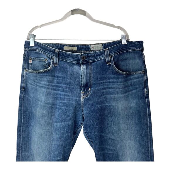 AG Adriano Goldschmied The Graduate Men's Tailored Leg Jeans 38x34 Dark Wash USA - Picture 2 of 8